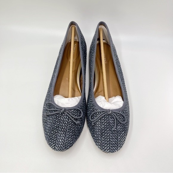 Aerosoles Women's Homerun Ballet Flats Blue Woven Ballet Flats Shoes Size 11 NEW - Picture 4 of 14